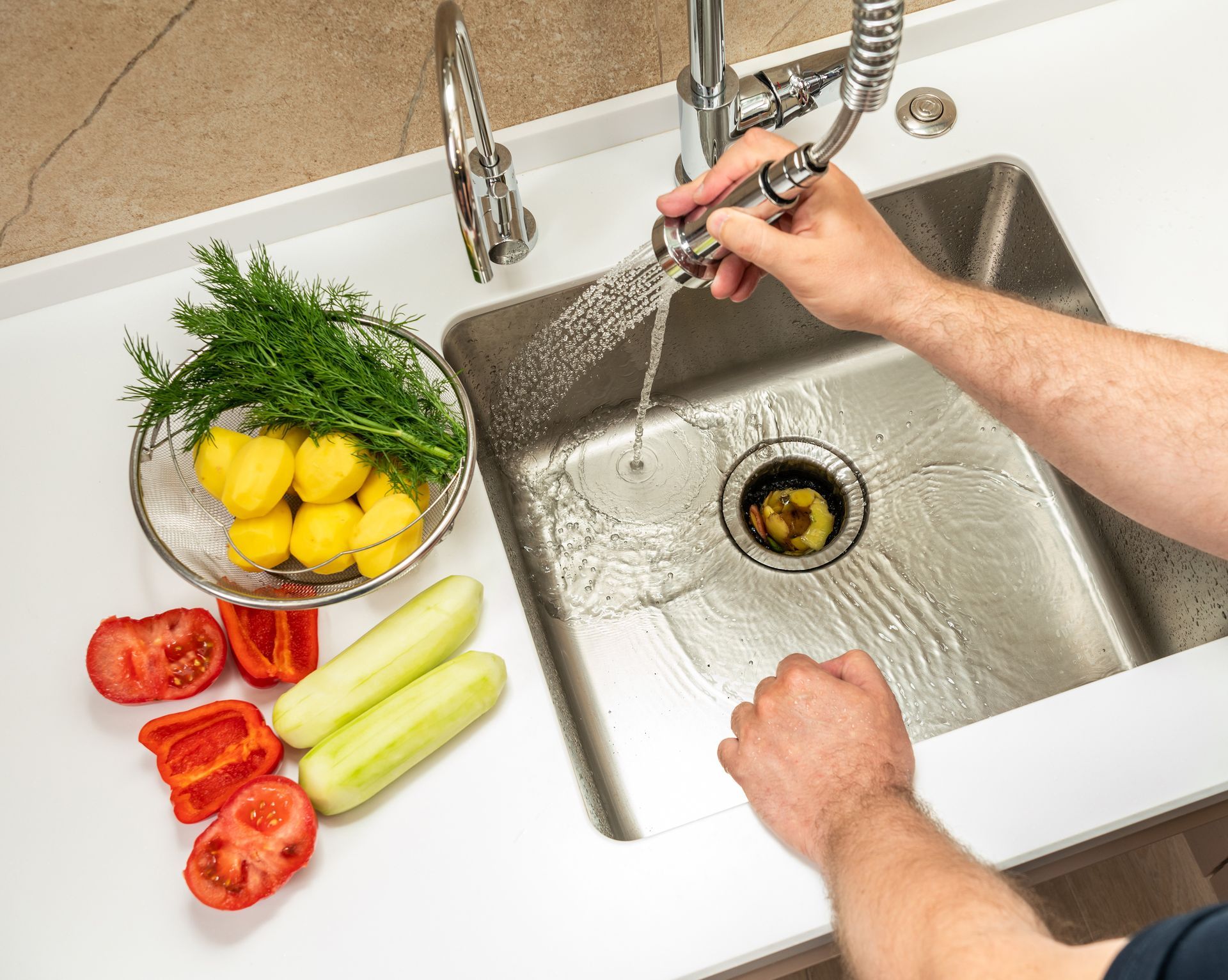 Garbage disposal installation