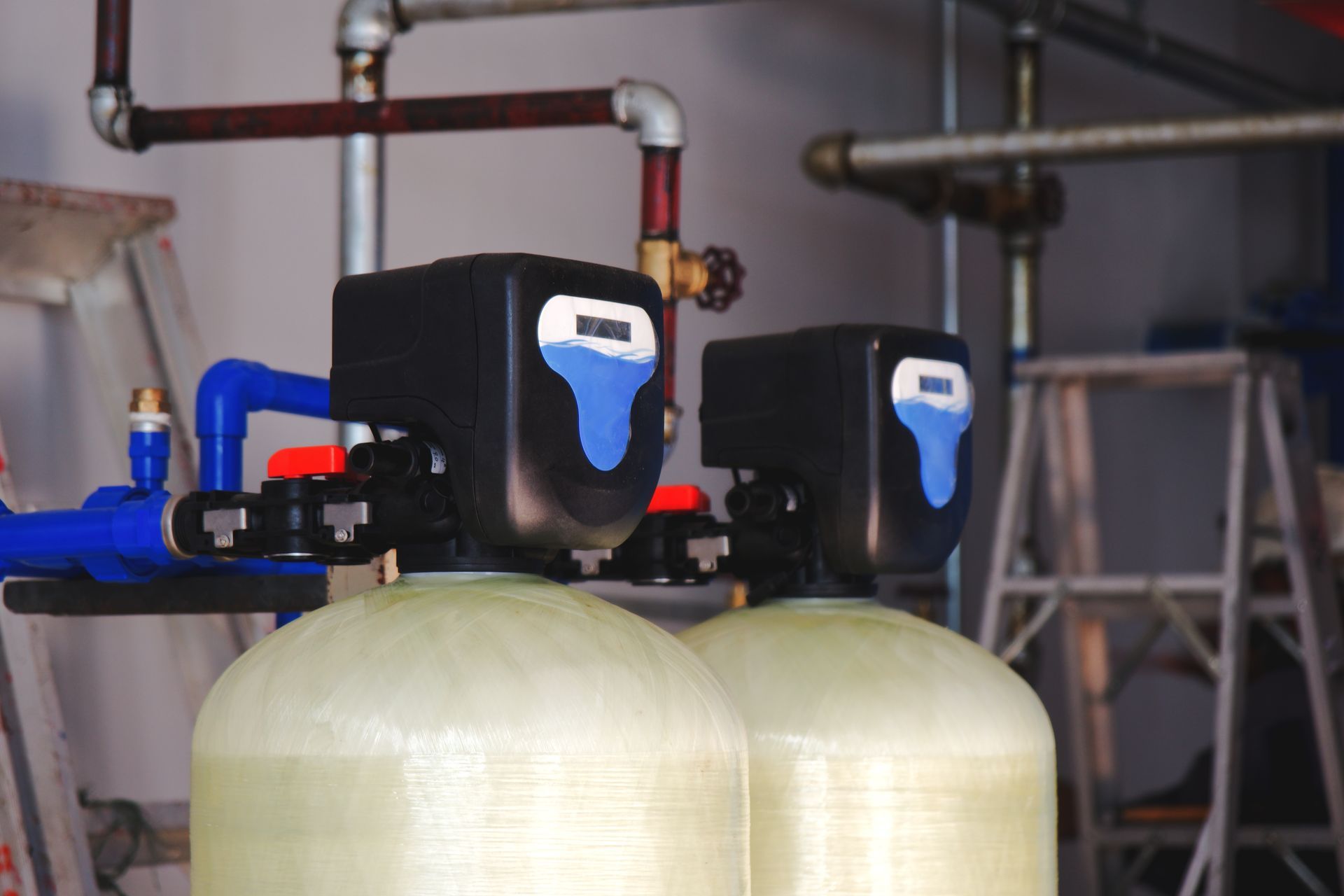 Water softener installation